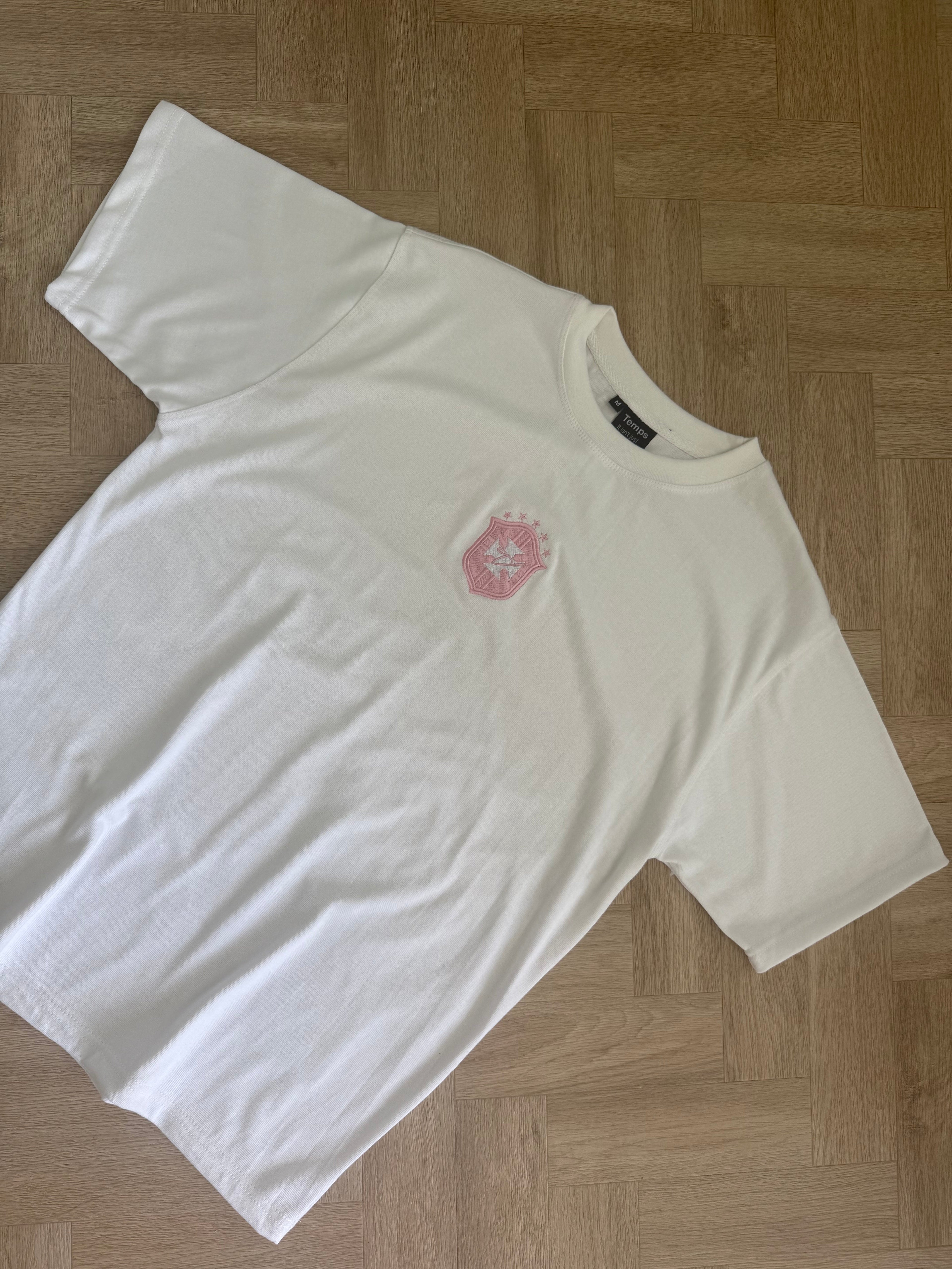 BRAZIL PINK/WHITE TSHIRT