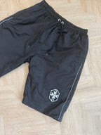 BRAZIL BLACK WINDBREAKER SHORTS