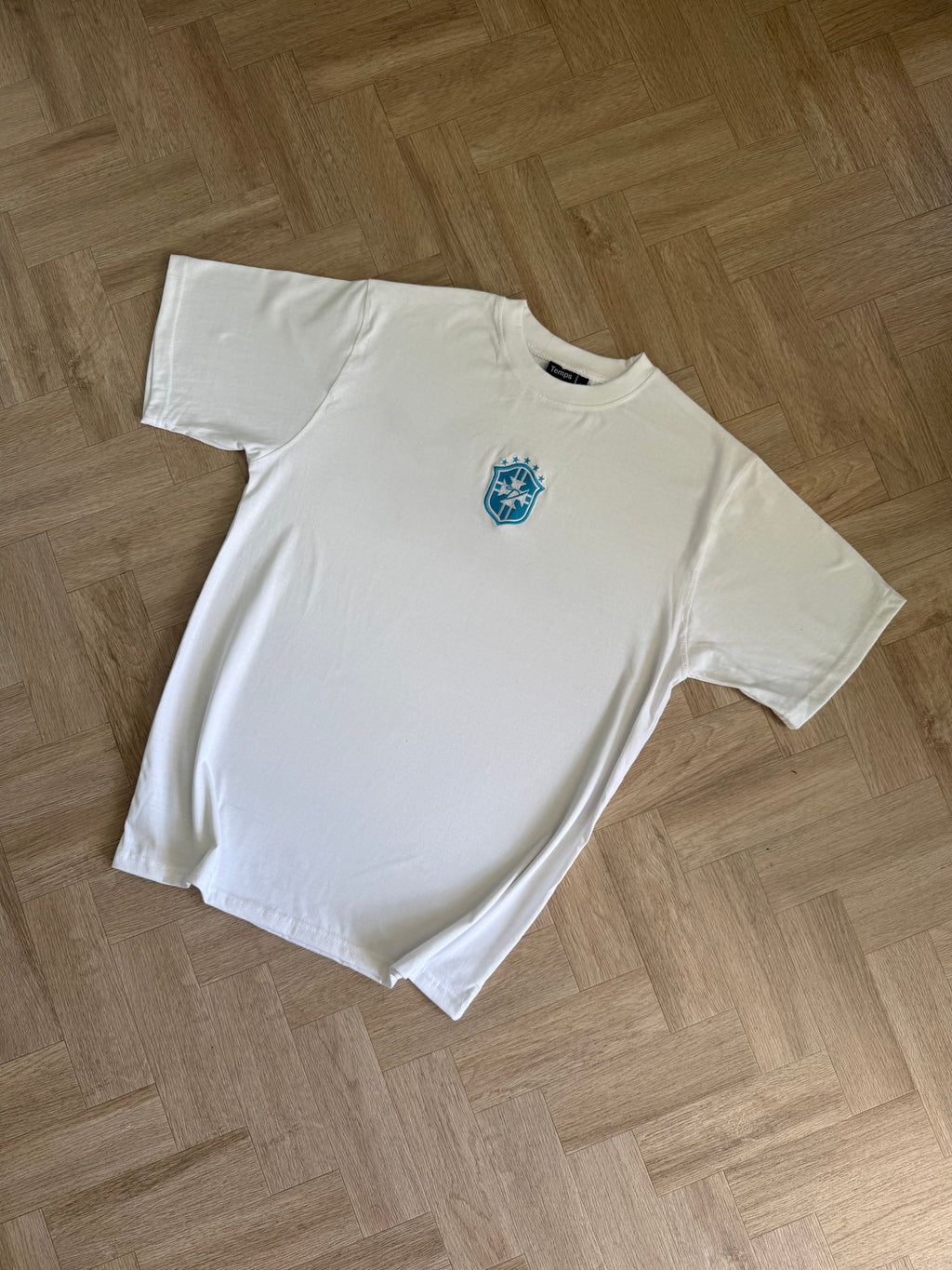 BRAZIL BLUE/WHITE T-SHIRT