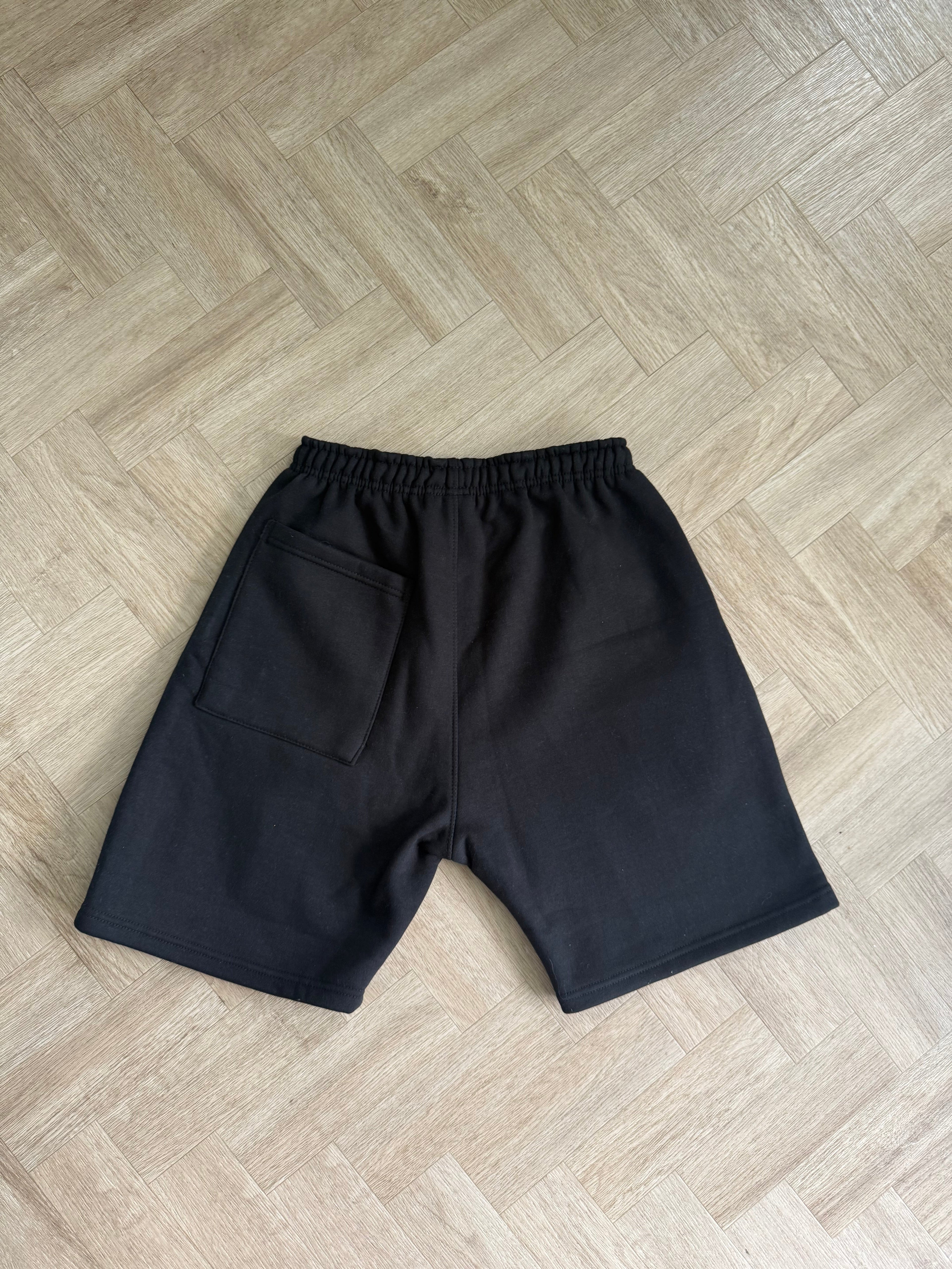 BLACK BRAZILIAN SHORTS