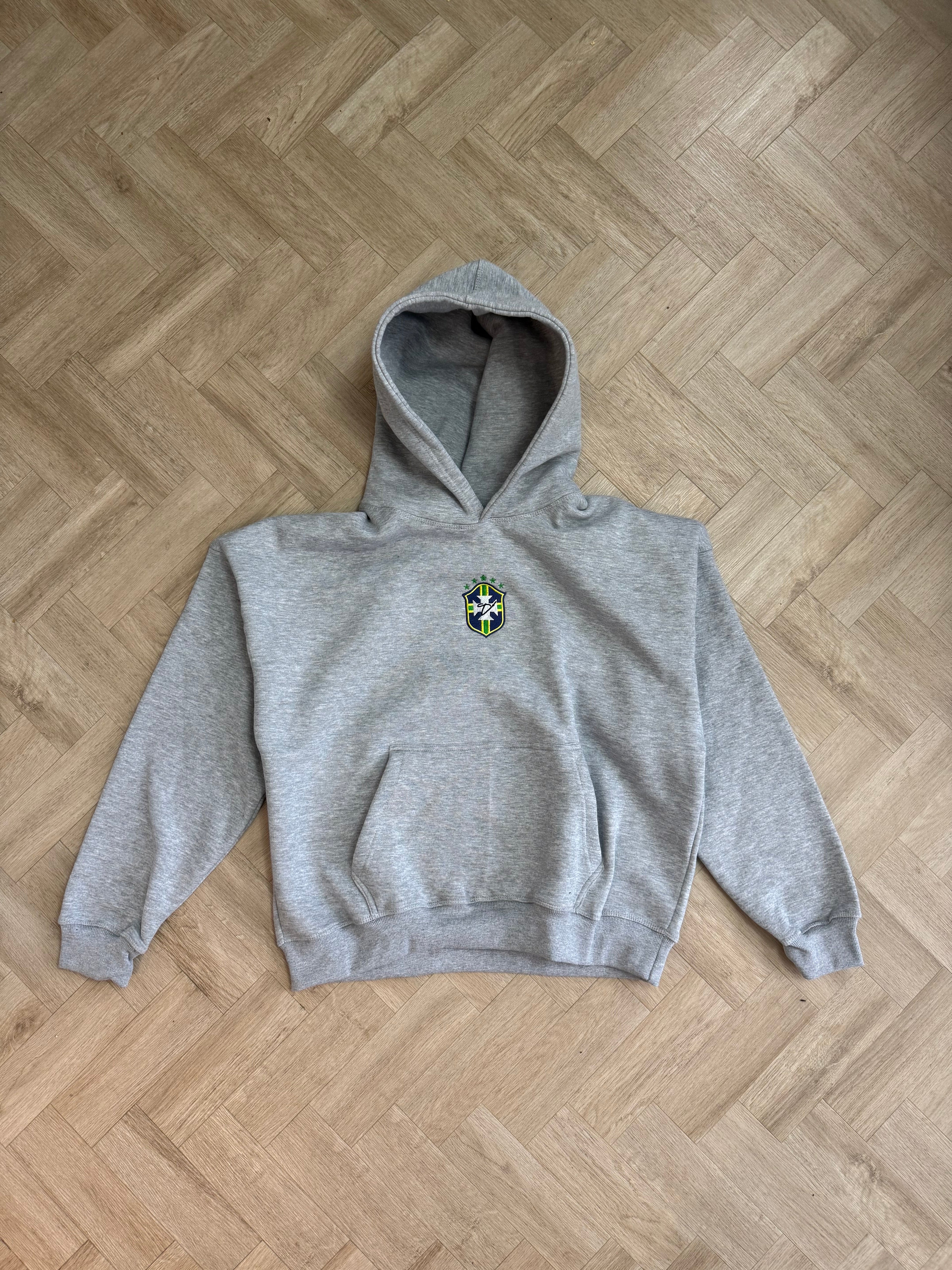 GREY BRAZILIAN HOODIE