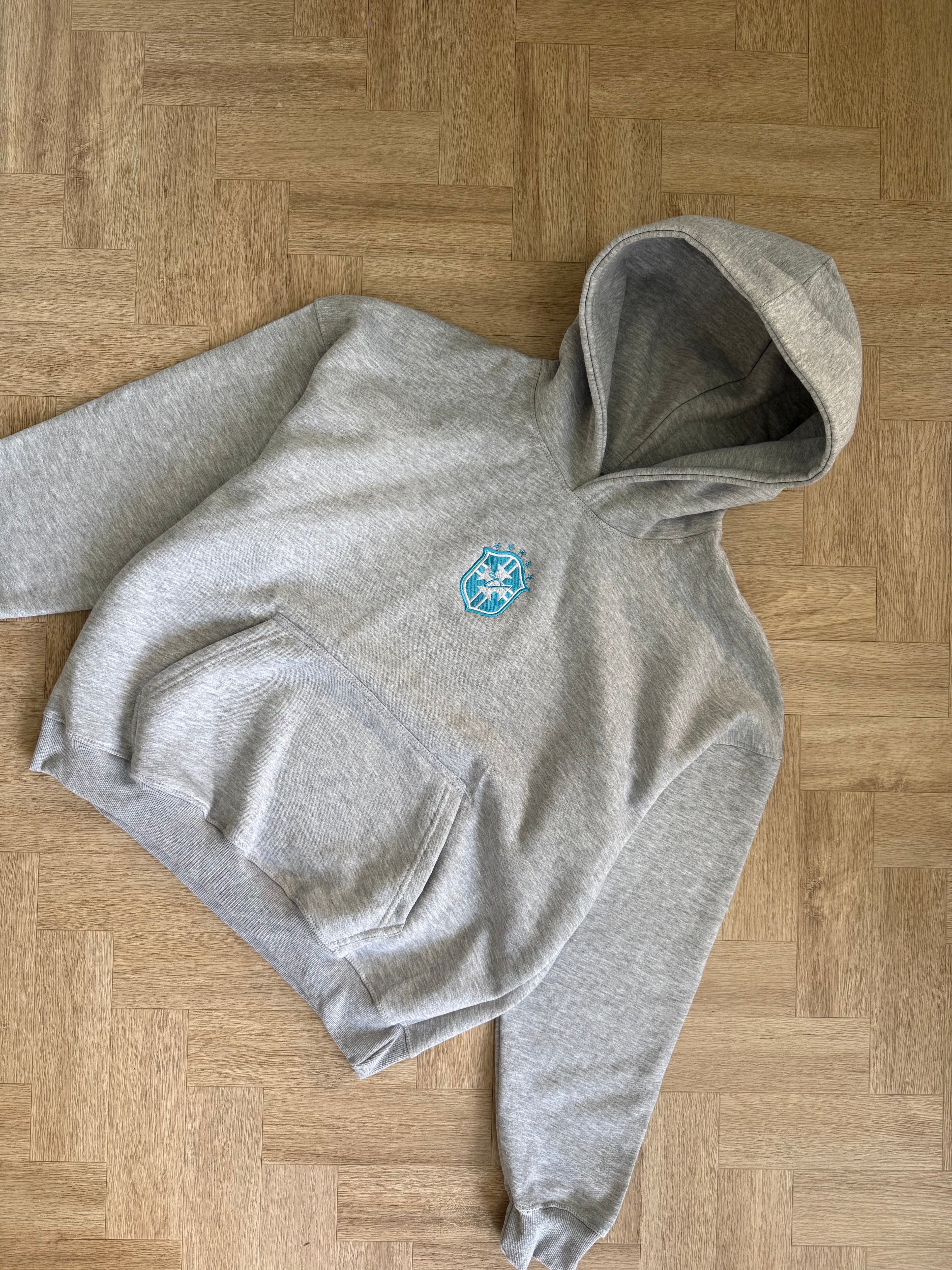 BLUE/GREY HOODIE